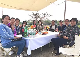 珠海精模会社のチームビルディング活動