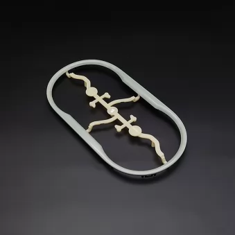 カップホルダー装飾リング 自動車用電気部品射出成形金型