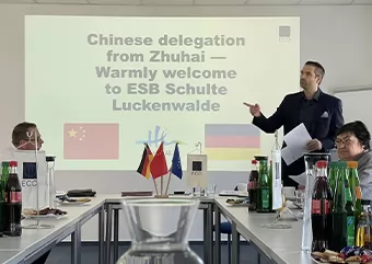 珠海精密模具有限公司は投資誘致のため珠海市長のドイツ訪問に同行した